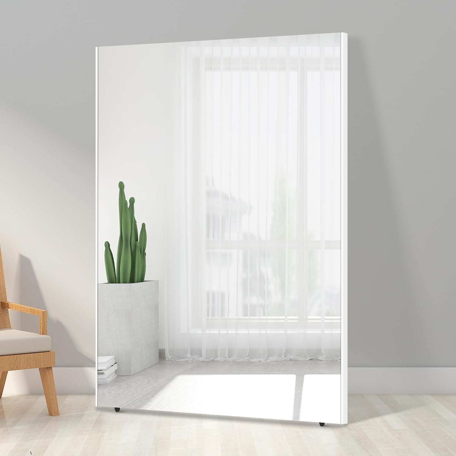 全身鏡 全身ミラー アクセサリーケース アクセサリー収納 ホワイト家具